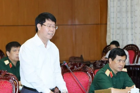 Minister of Public Security Bui Van Nam addressing the function (Photo: VNA)